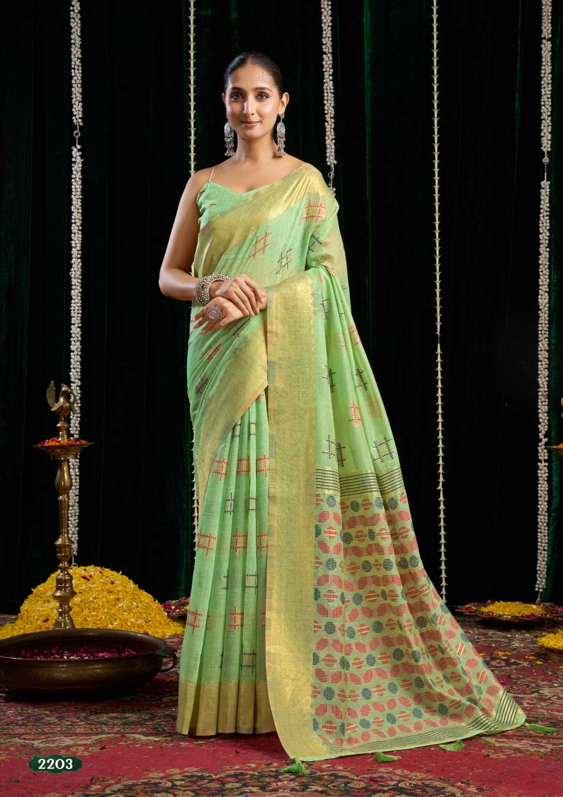 Cotton Designer Saree