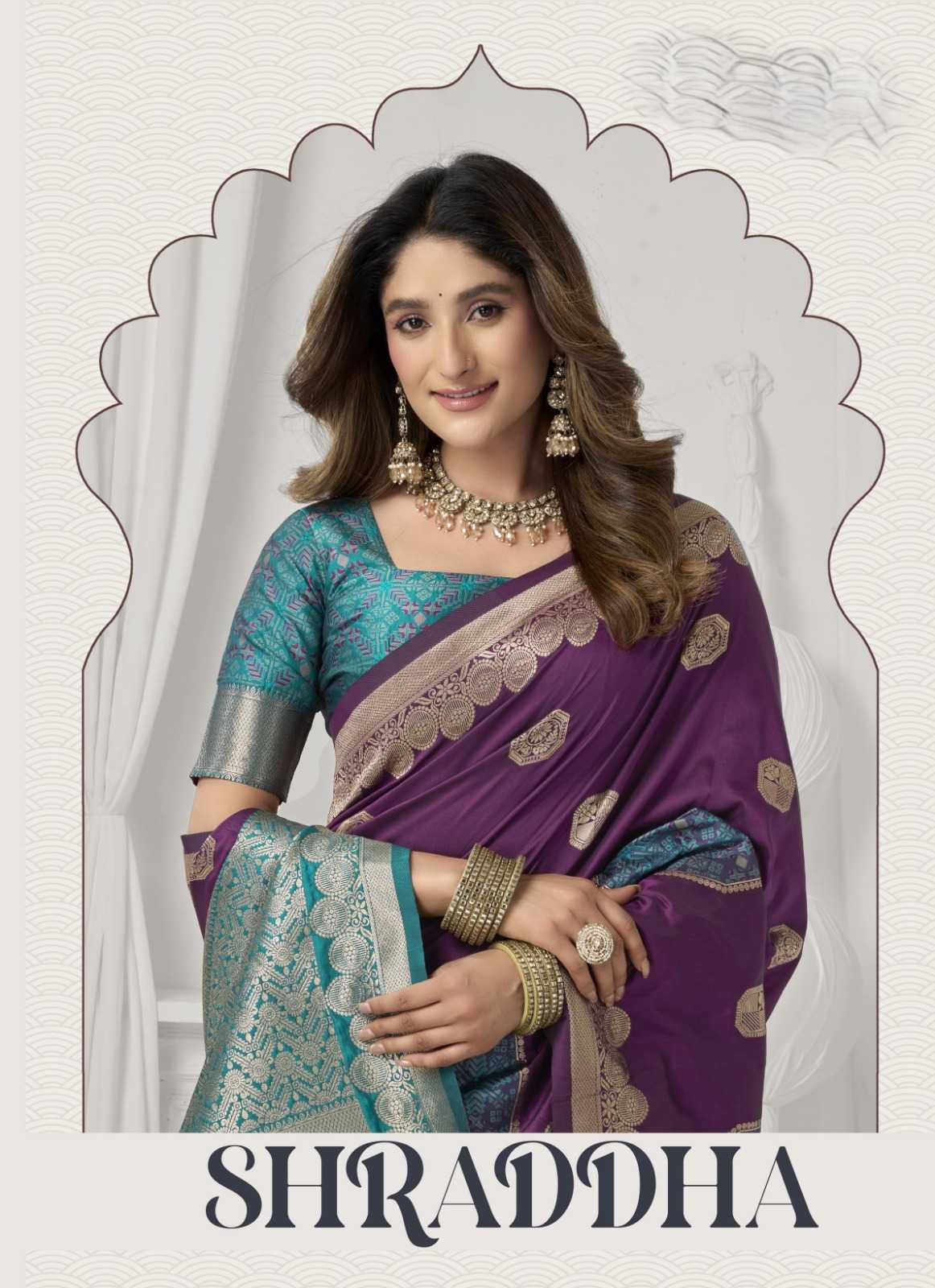 Gobuni Shraddha Soft Silk Heavy Saree
