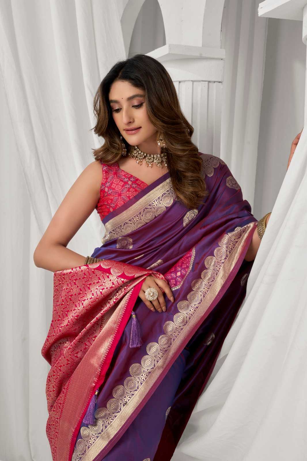 Gobuni Shraddha Soft Silk Heavy Saree