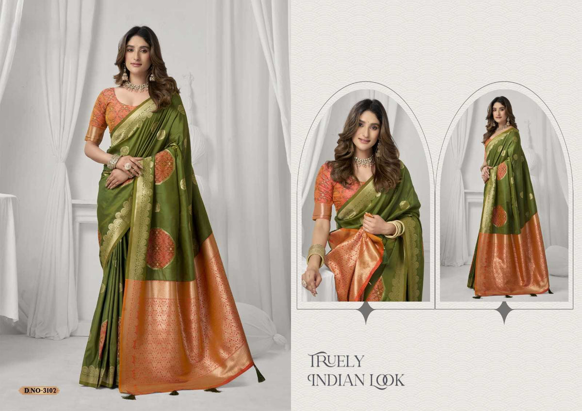 Gobuni Shraddha Soft Silk Heavy Saree