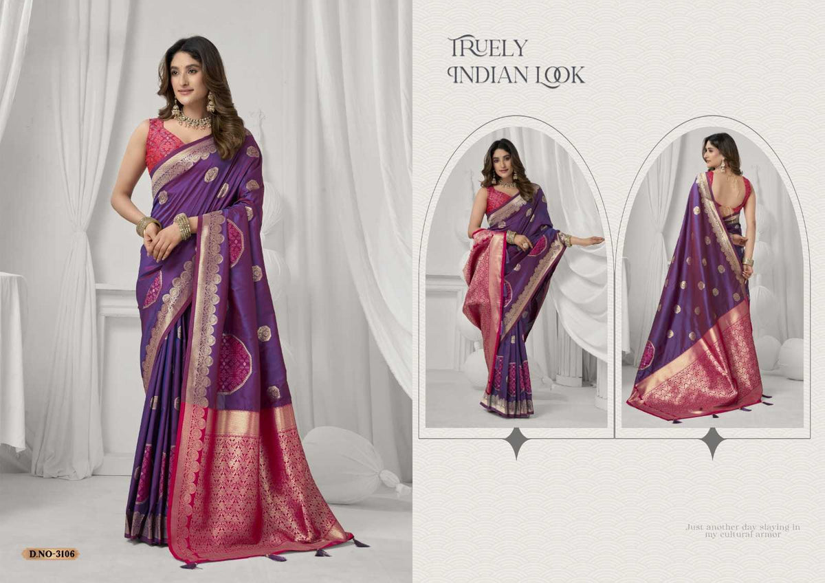 Gobuni Shraddha Soft Silk Heavy Saree