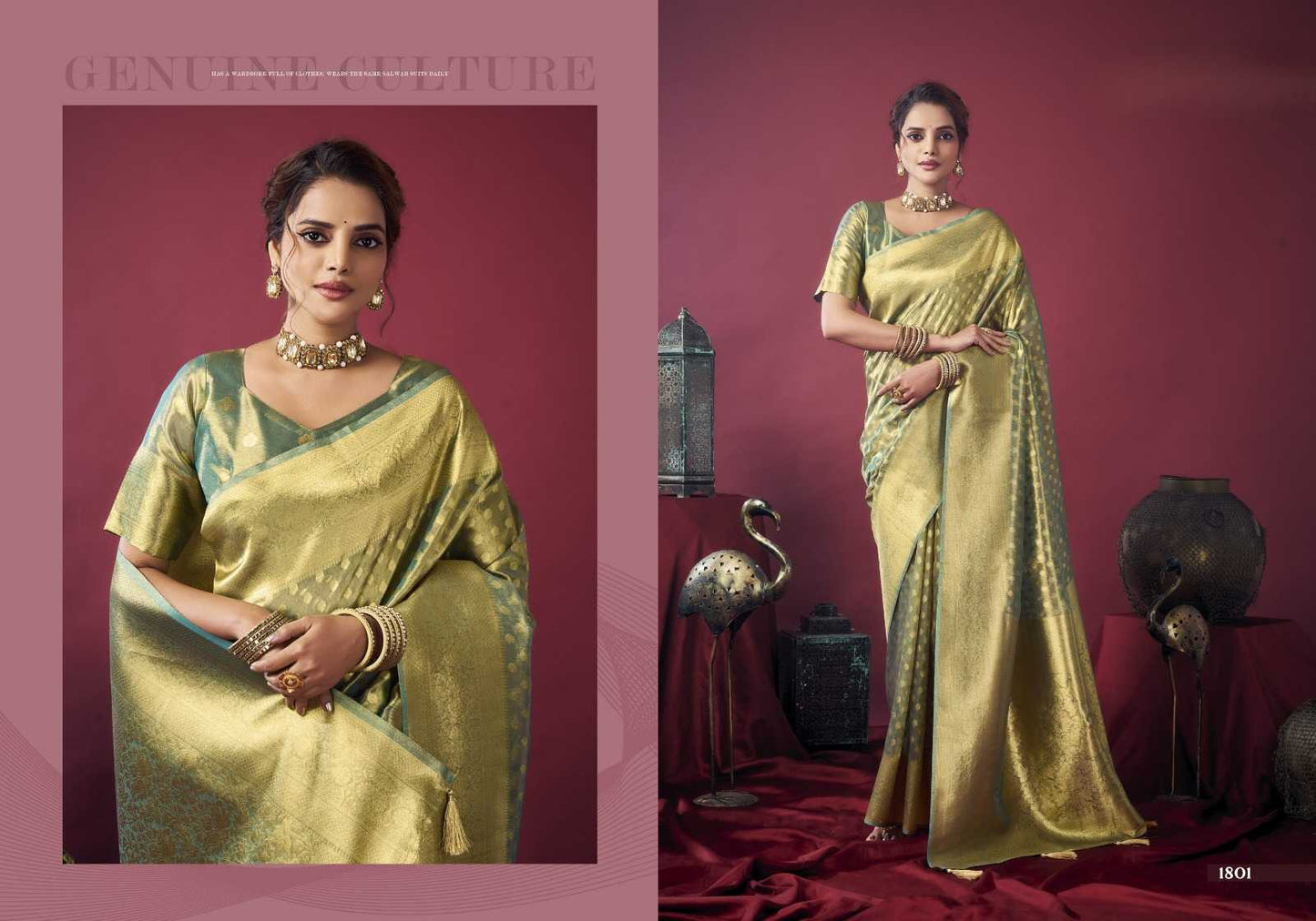 Tissue Silk Traditional Saree