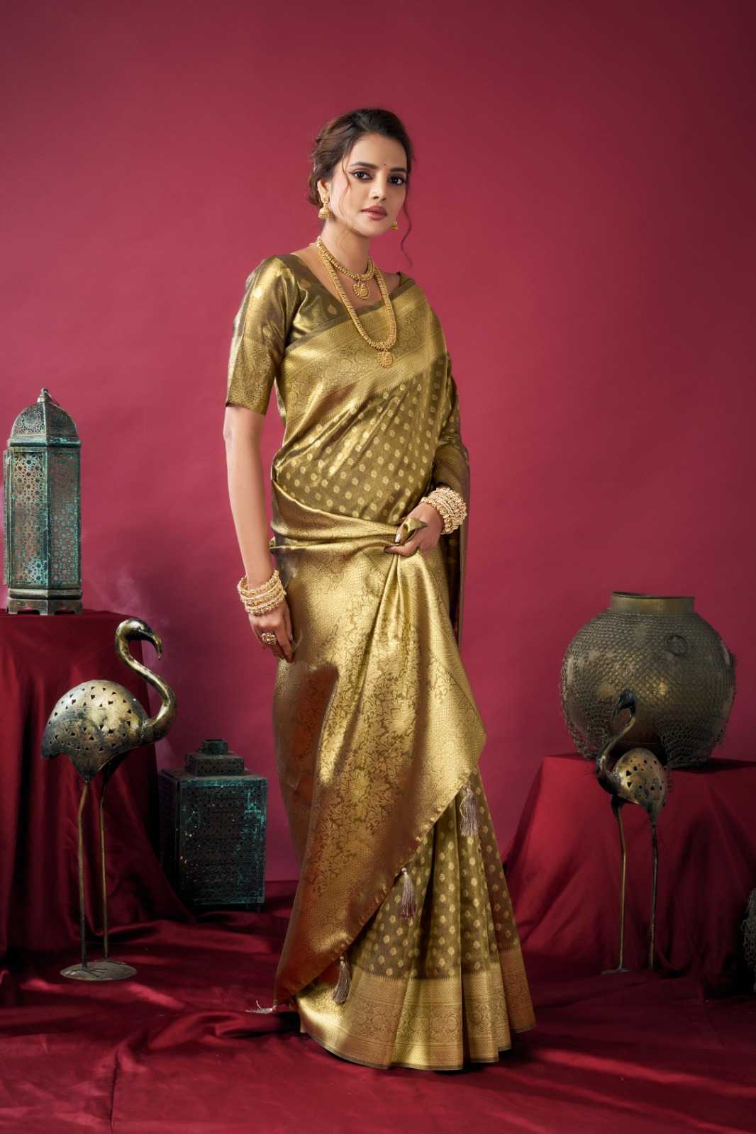 Tissue Silk Traditional Saree