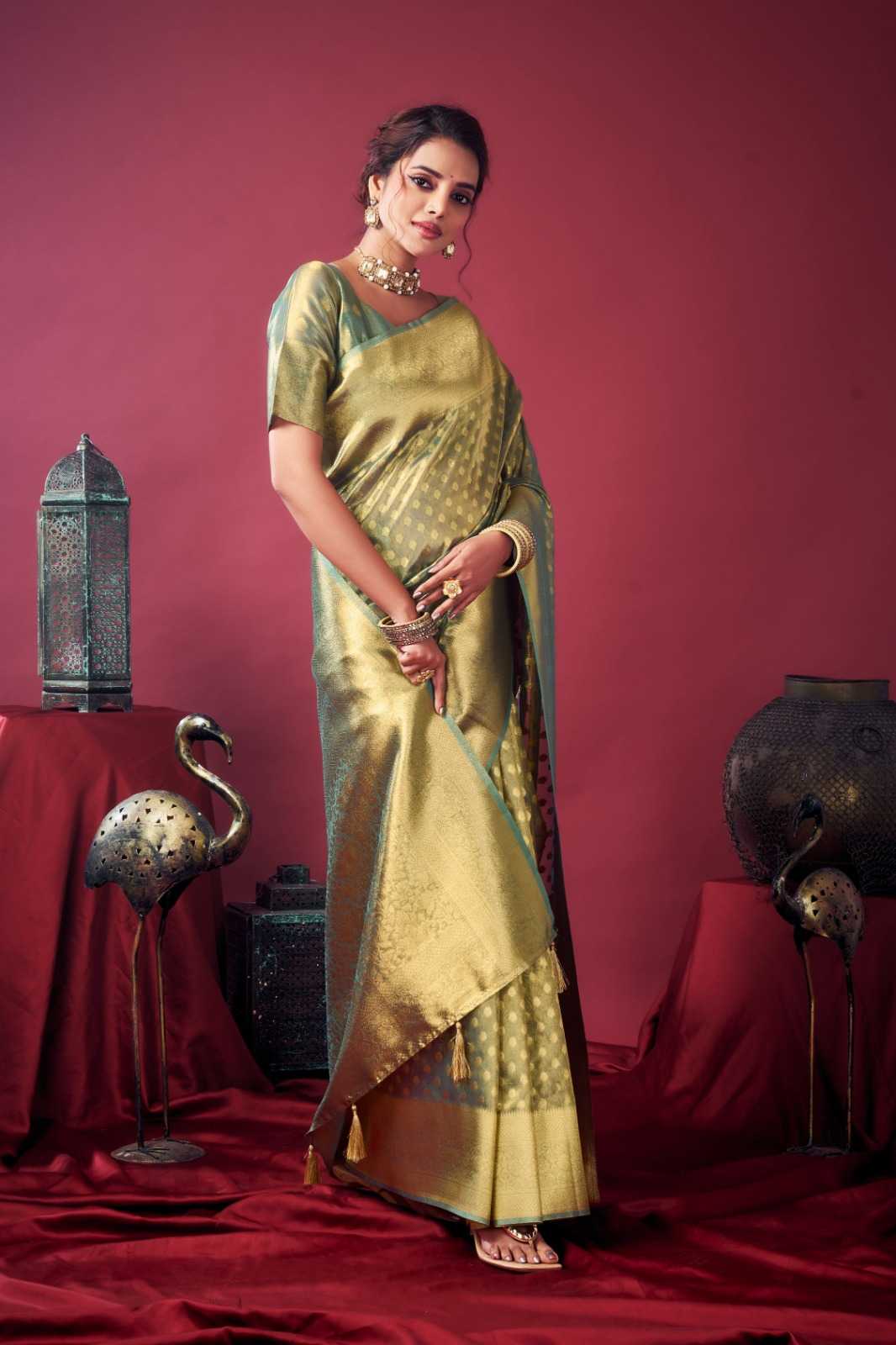 Tissue Silk Traditional Saree