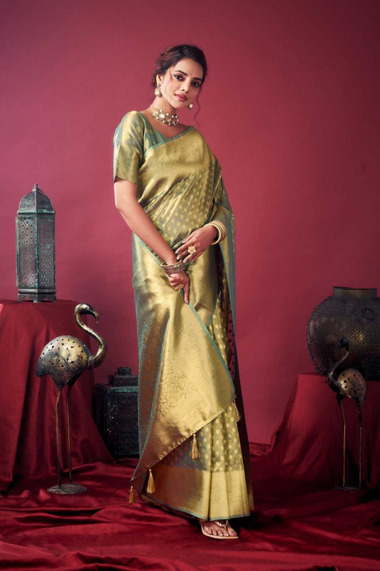 Tissue Silk Traditional Saree