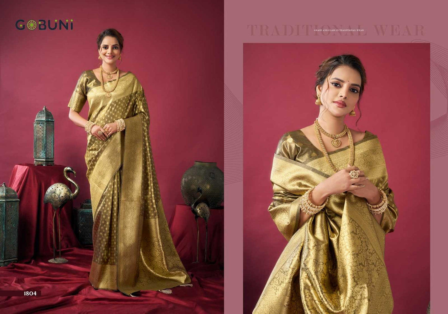 Tissue Silk Traditional Saree