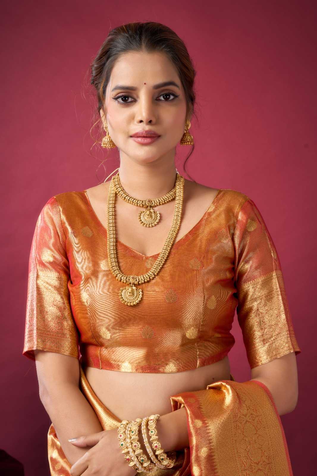 Tissue Silk Traditional Saree