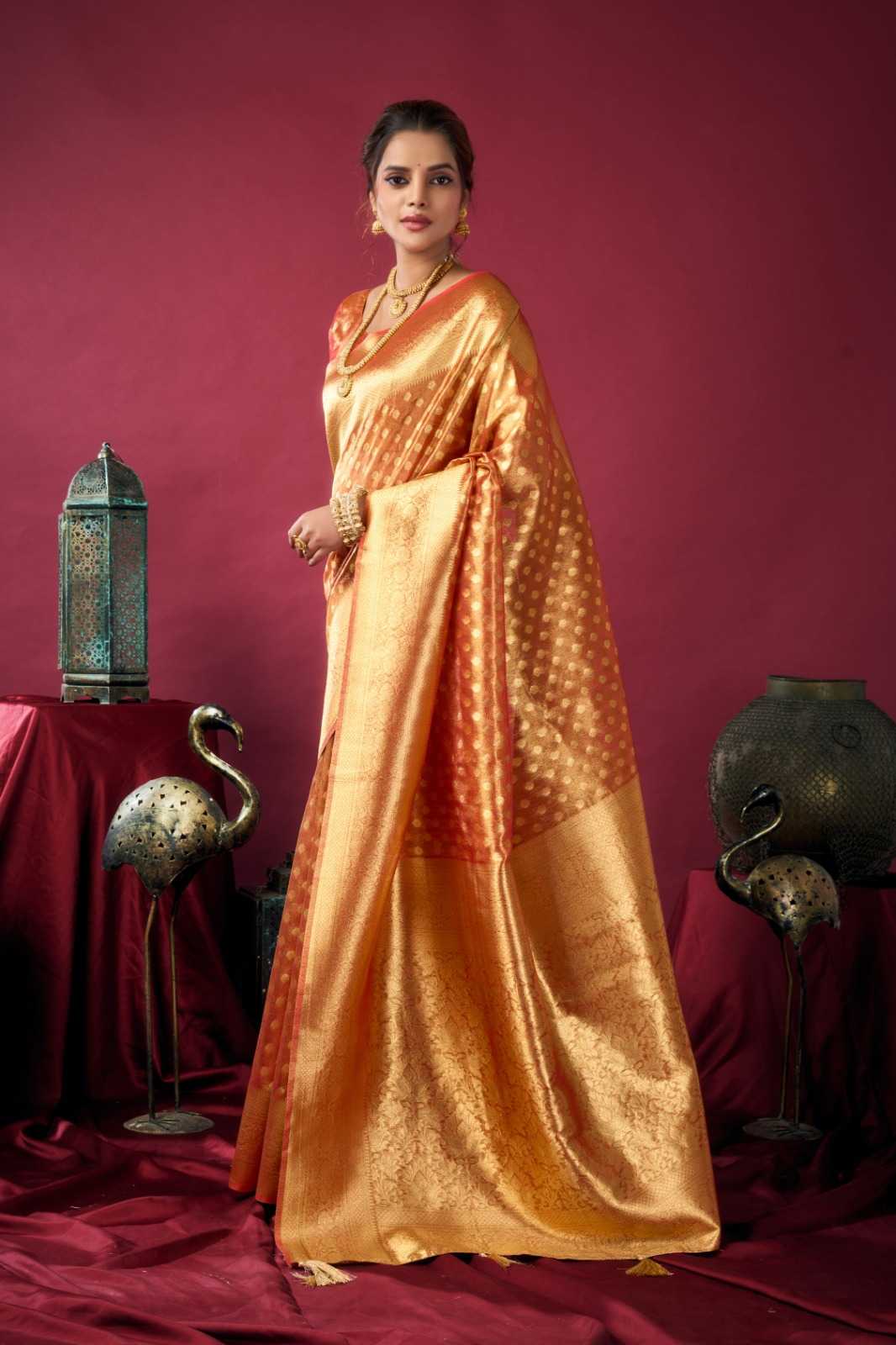 Tissue Silk Traditional Saree