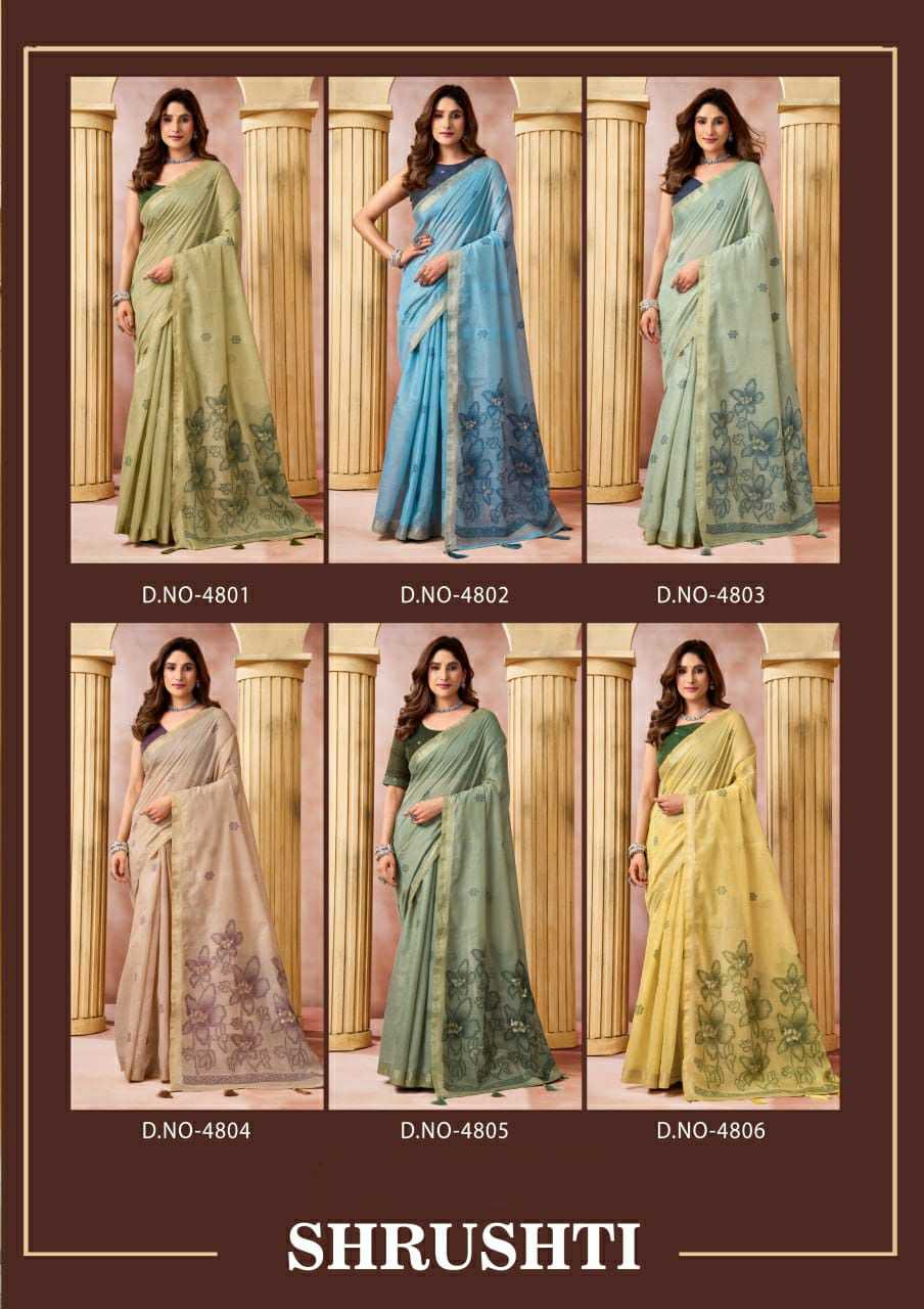 Gobuni Shrushti Cotton Designer Saree