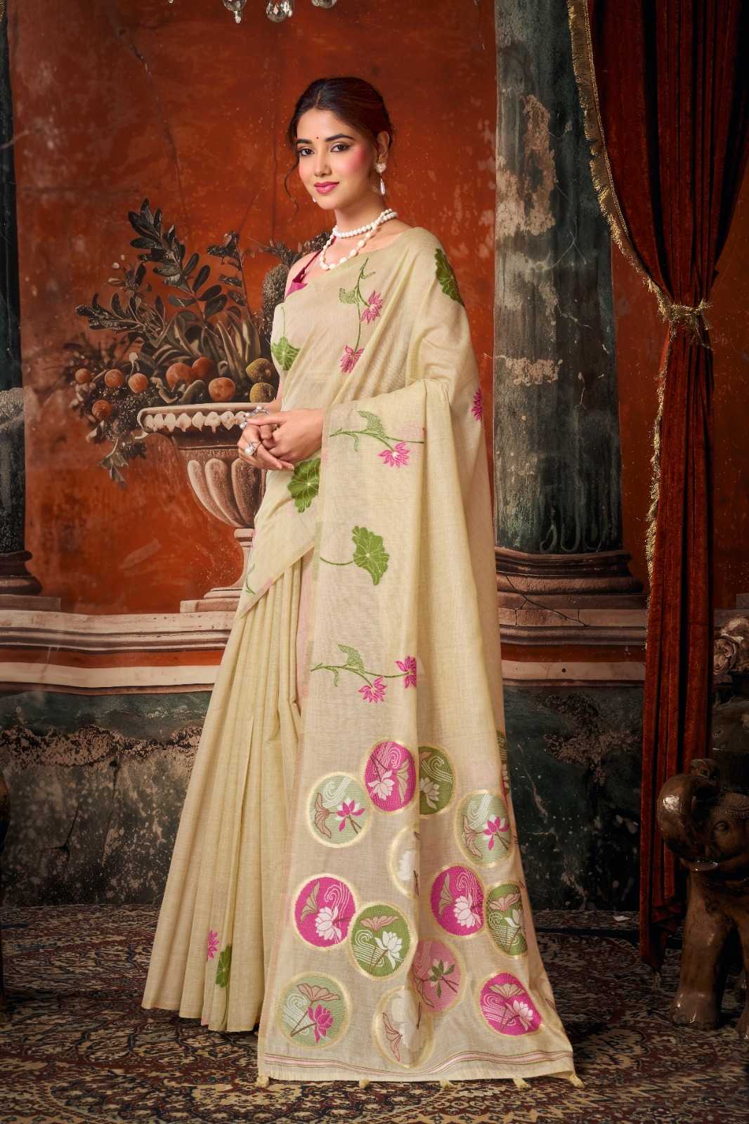 Cotton Designer Saree
