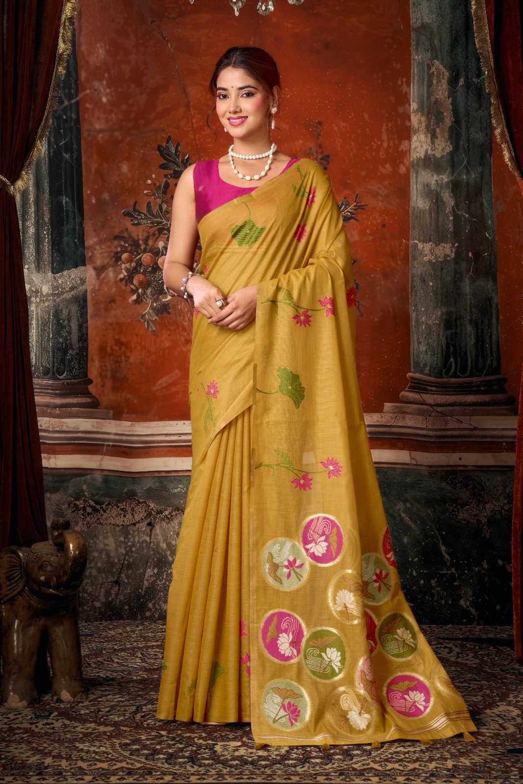 Cotton Designer Saree