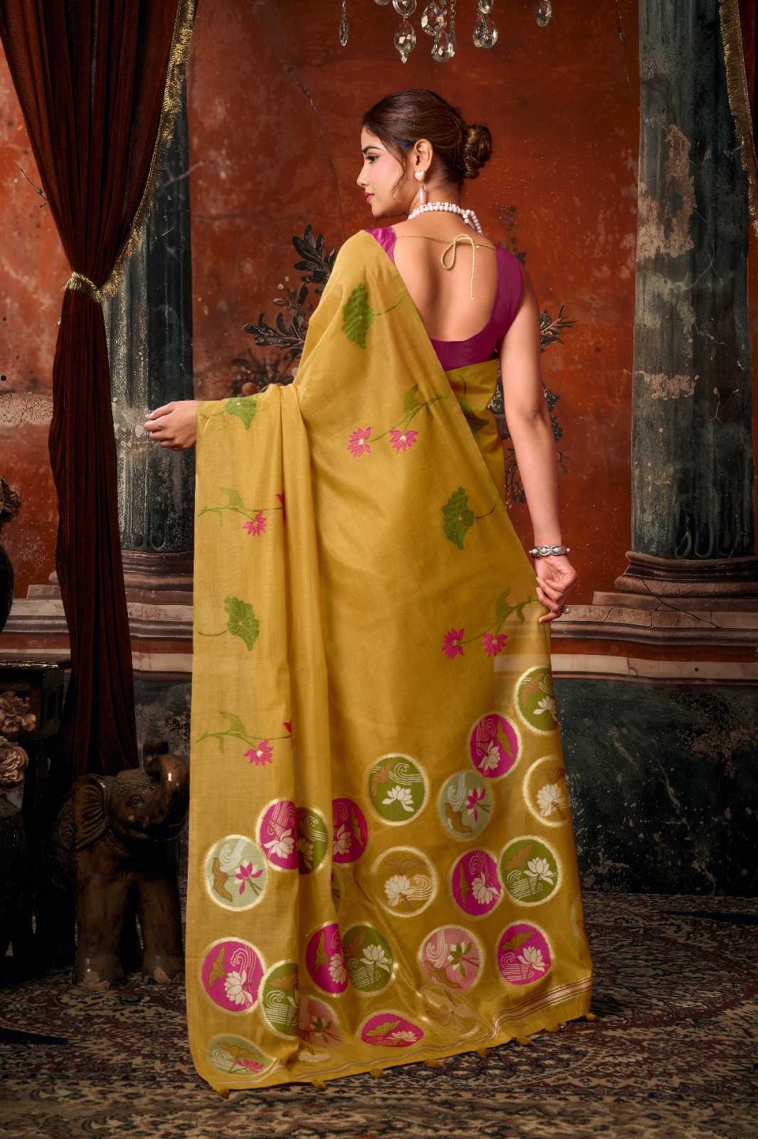Cotton Designer Saree