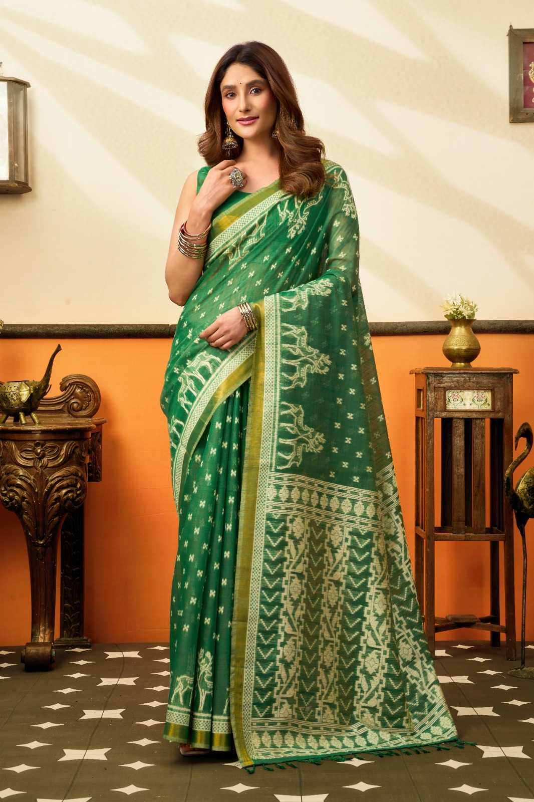 Cotton Designer Saree