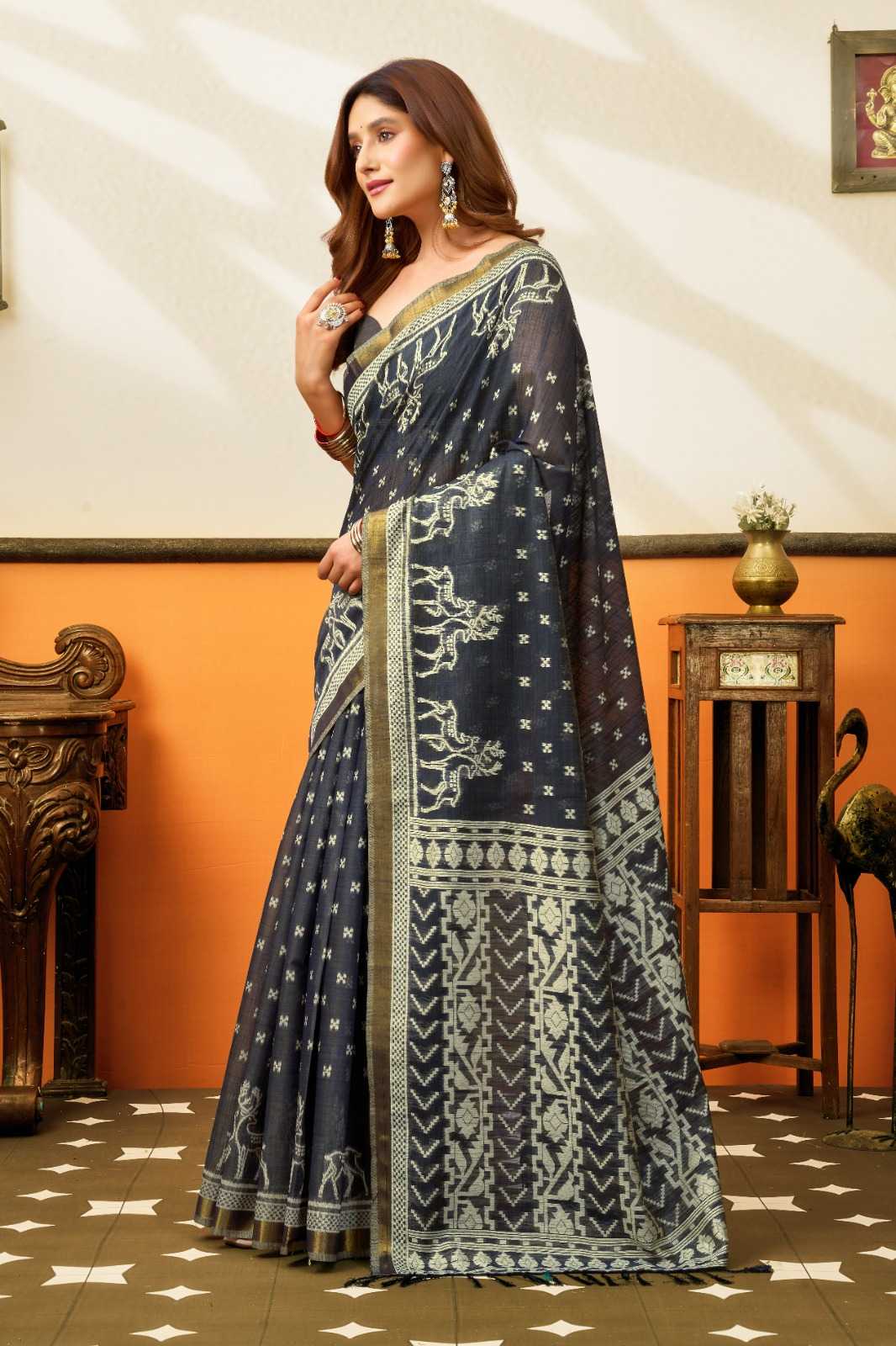 Cotton Designer Saree