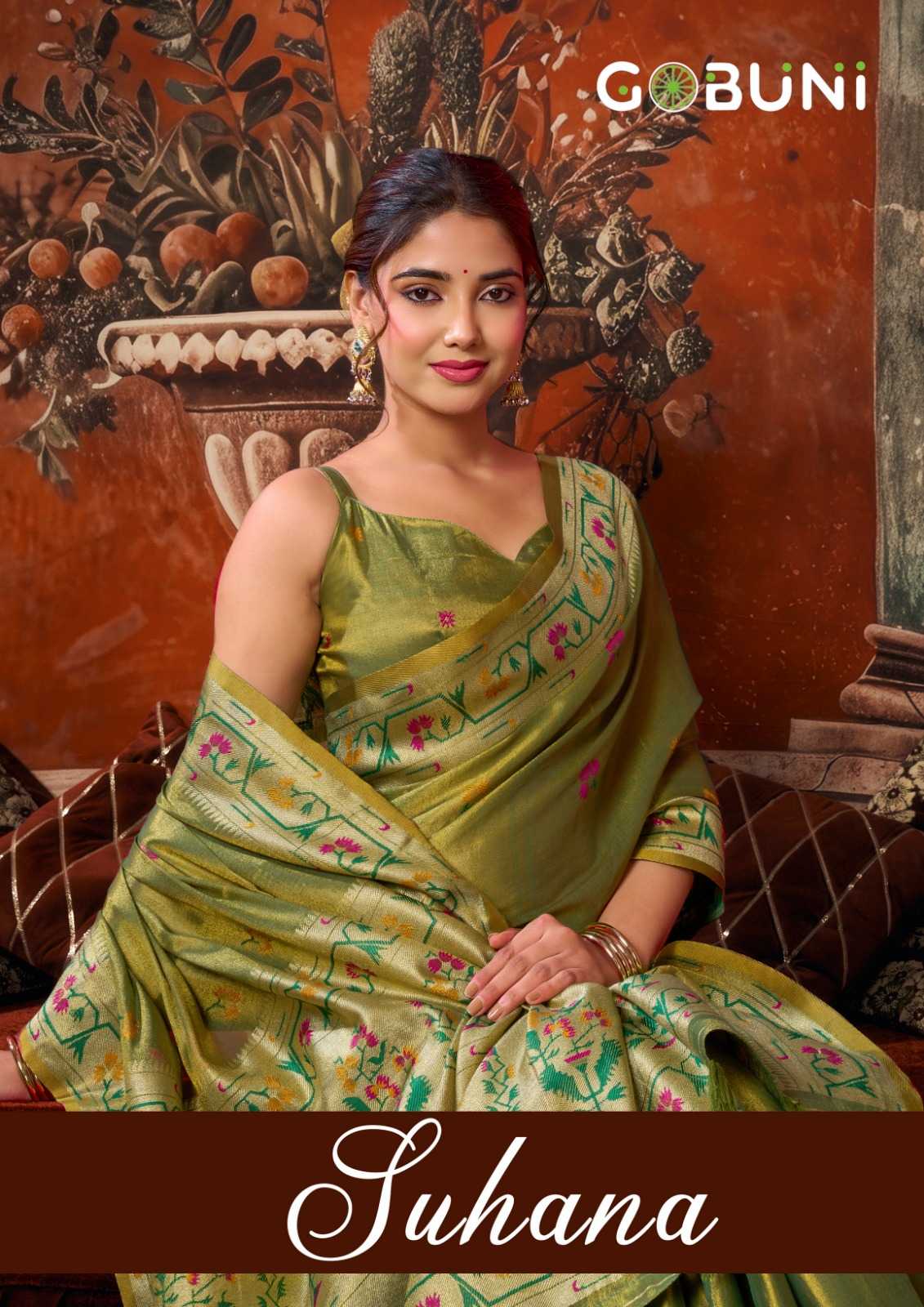 Tissue Silk Party Wear Saree
