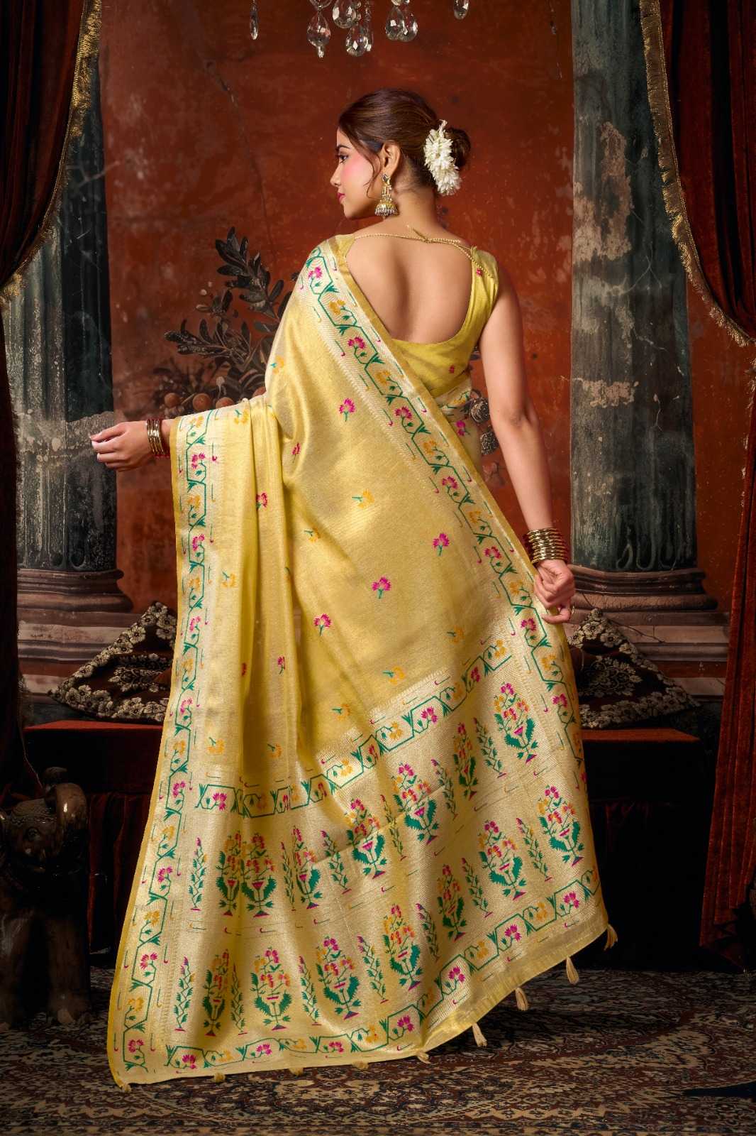 Tissue Silk Party Wear Saree