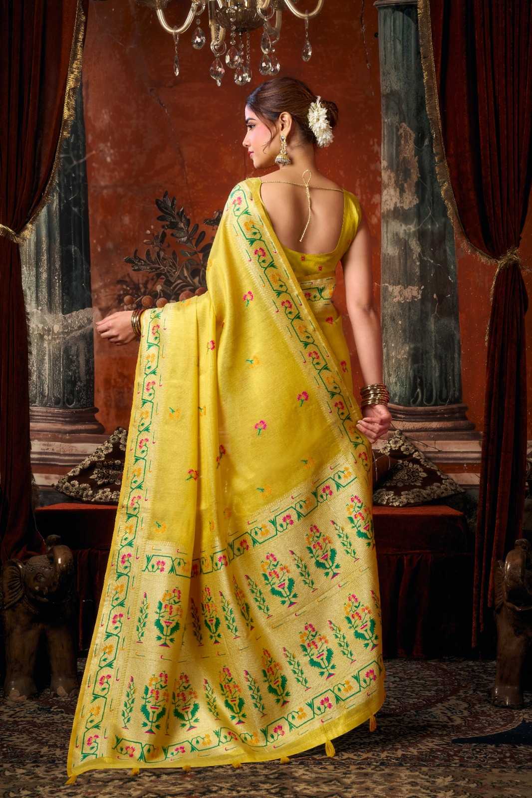 Tissue Silk Party Wear Saree