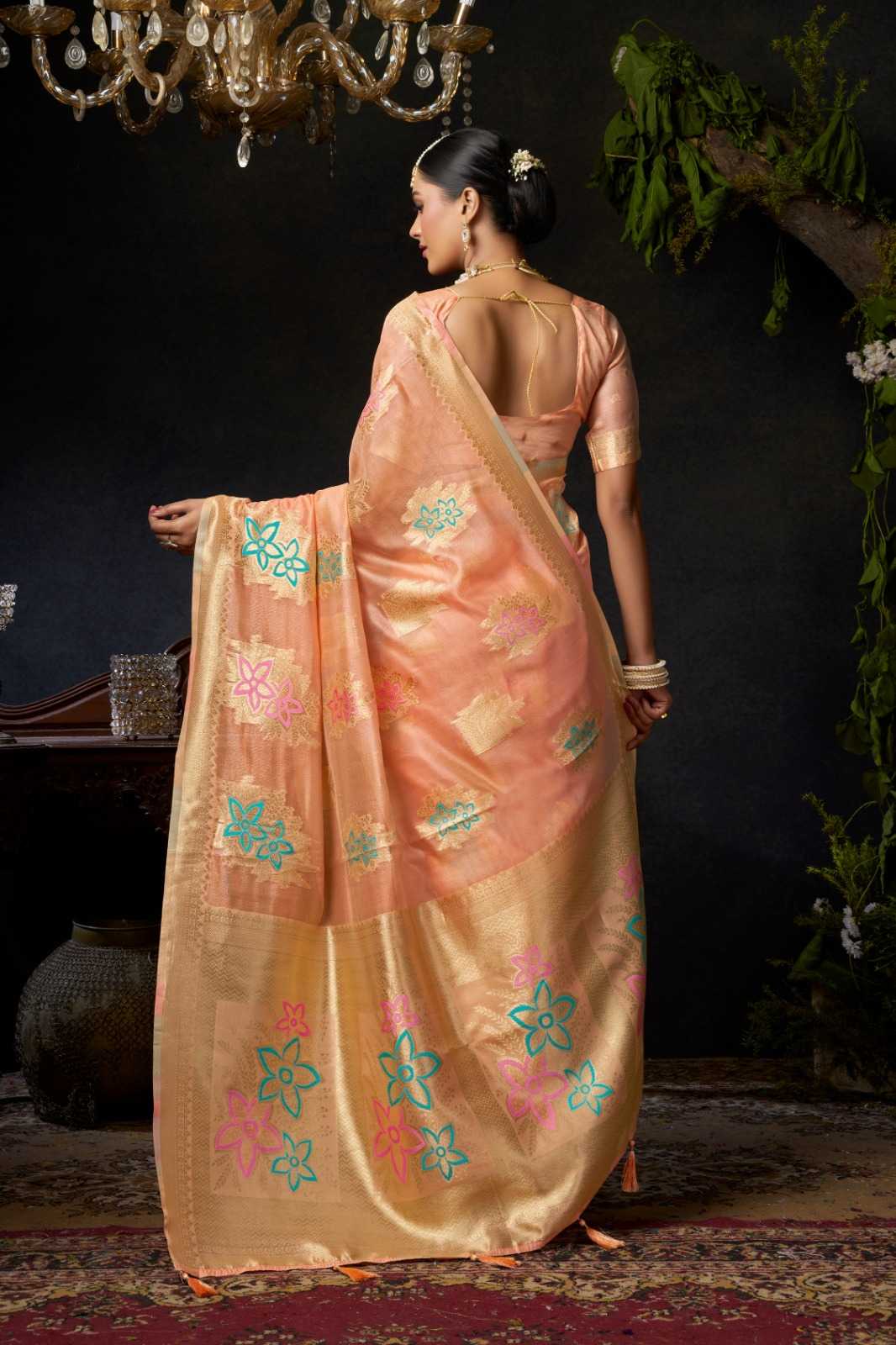 Organza Designer Saree