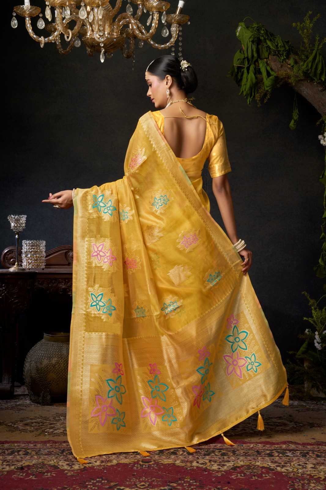 Organza Designer Saree