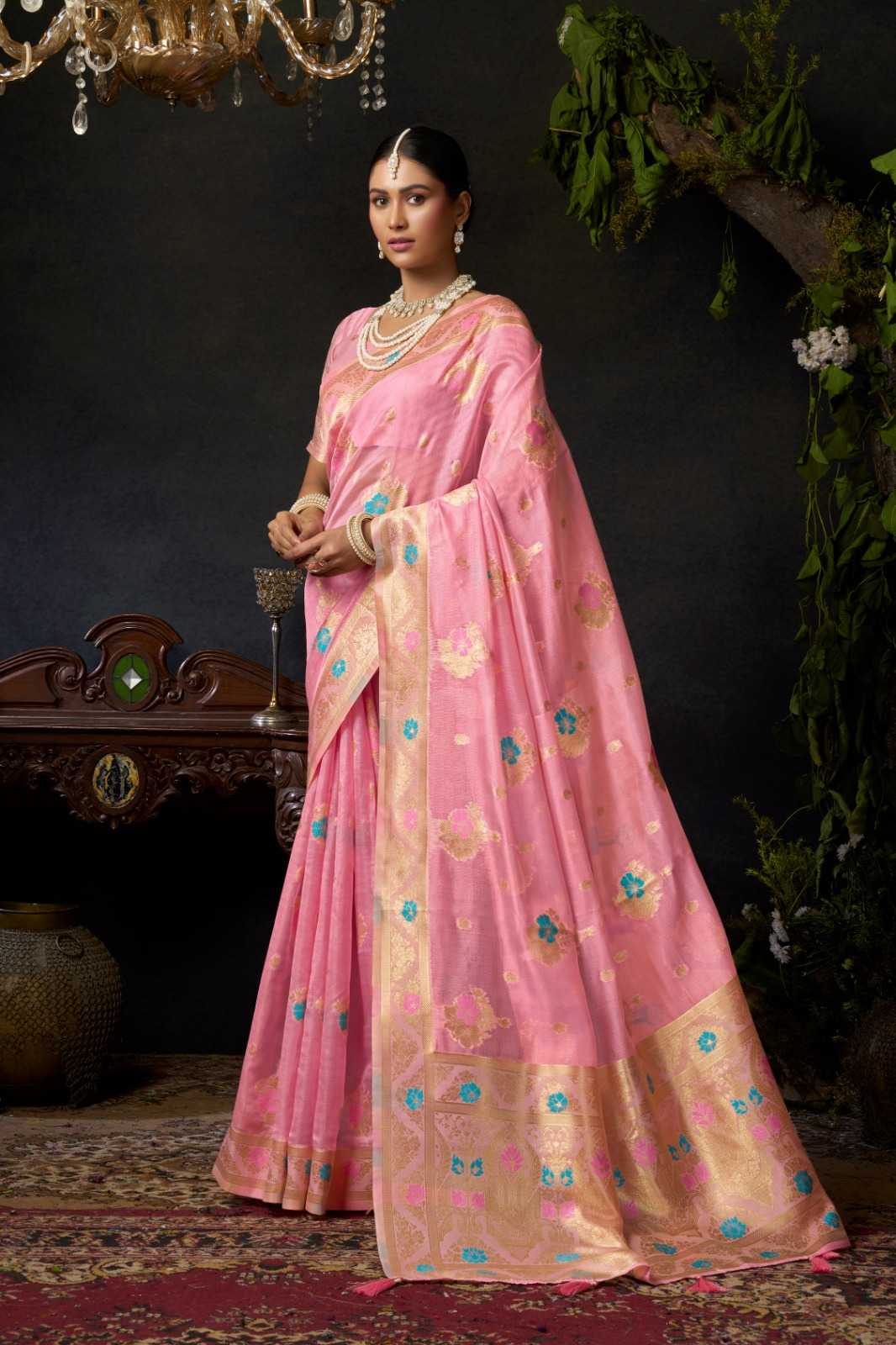 Organza Designer Saree