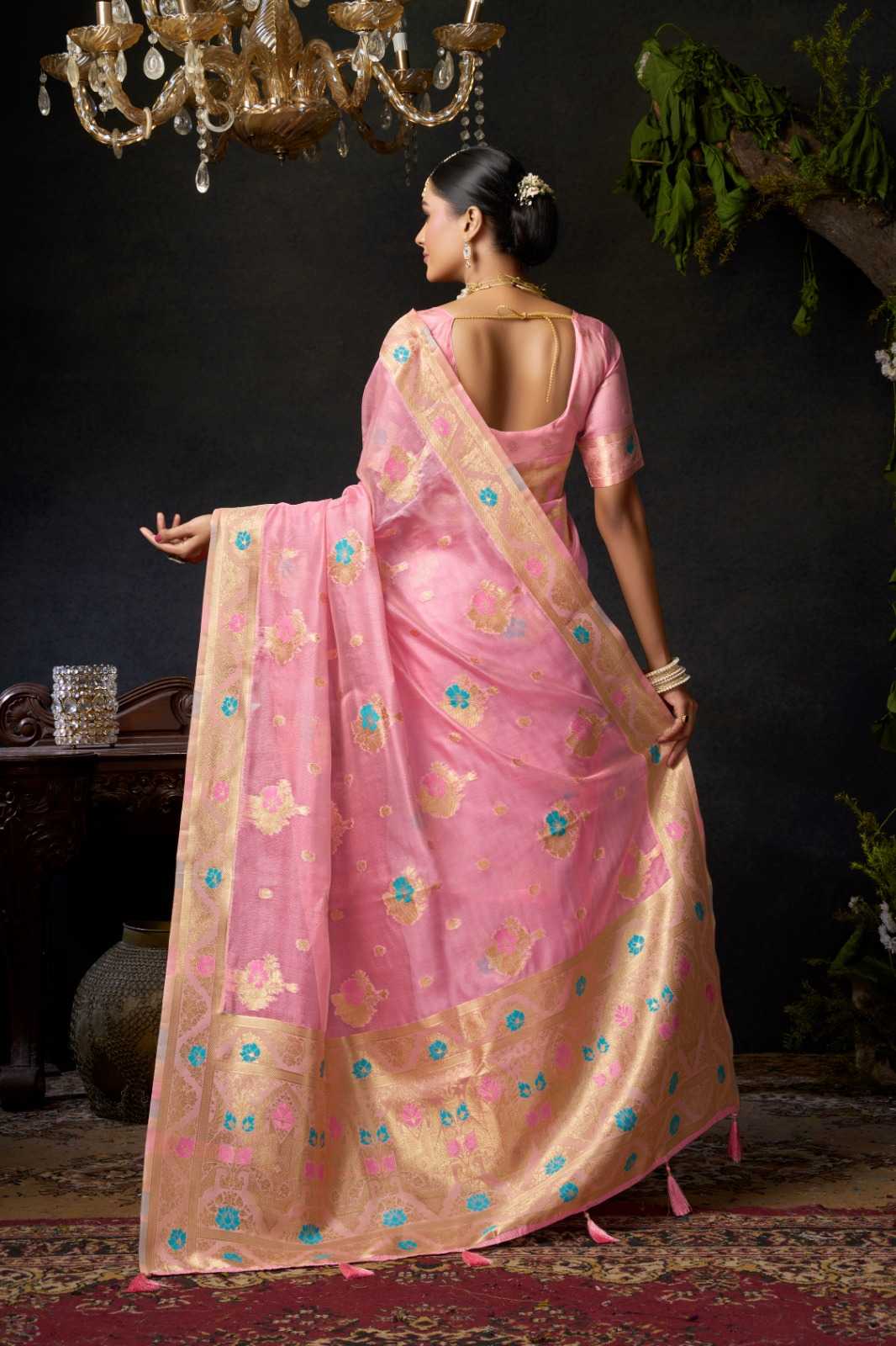 Organza Designer Saree