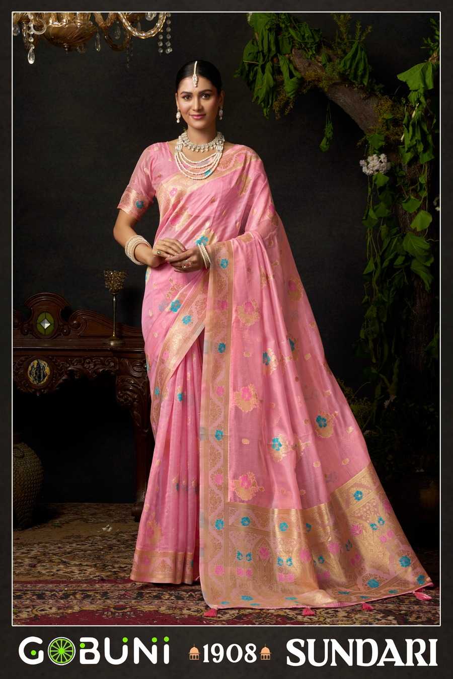 Organza Designer Saree