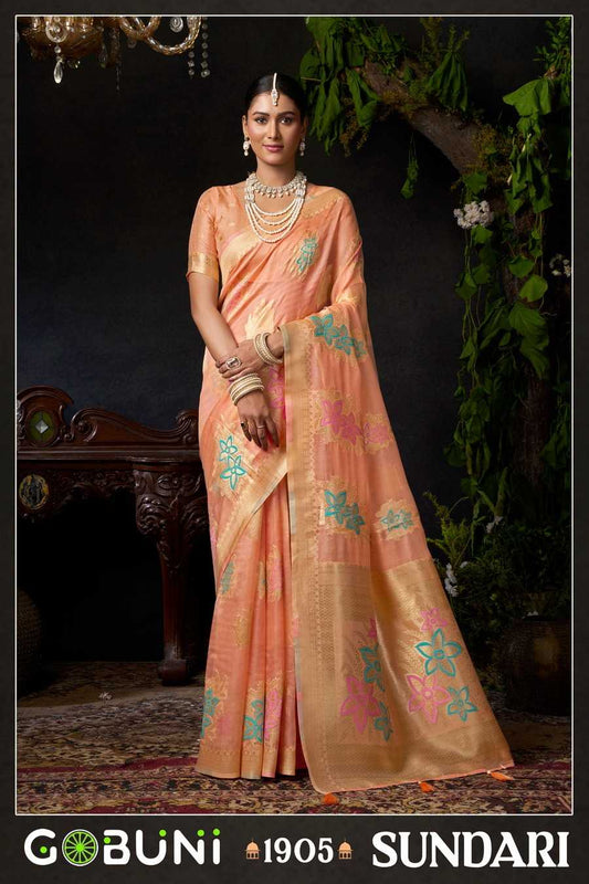 Organza Designer Saree