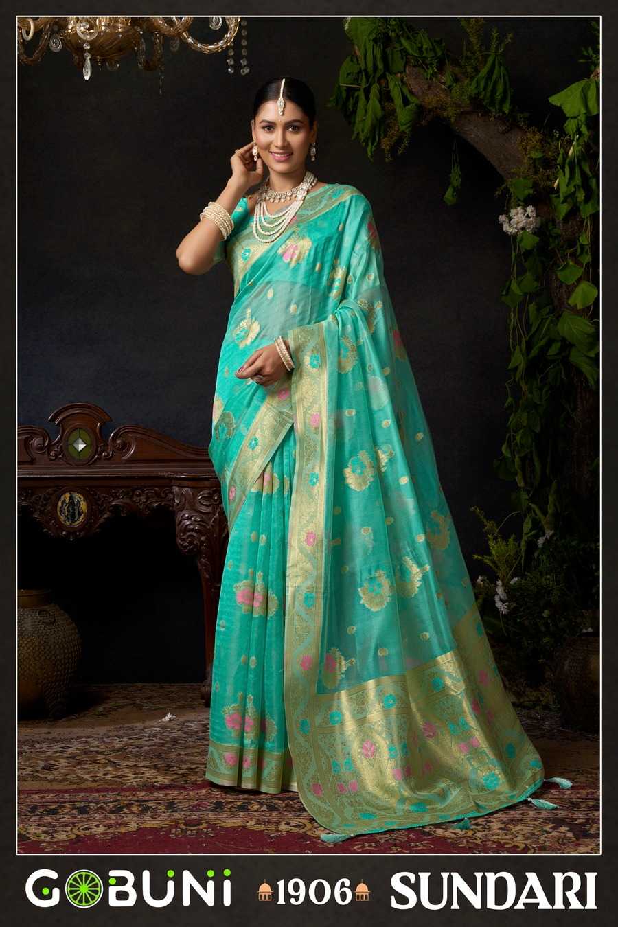 Organza Designer Saree
