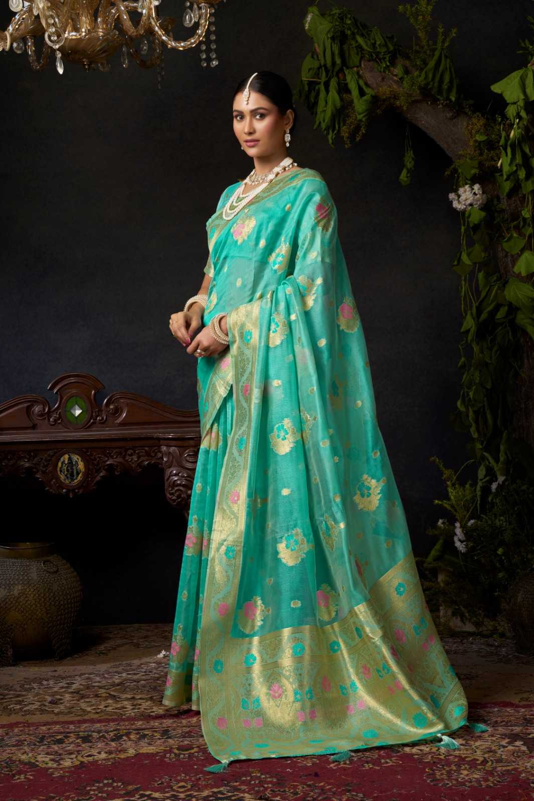 Organza Designer Saree