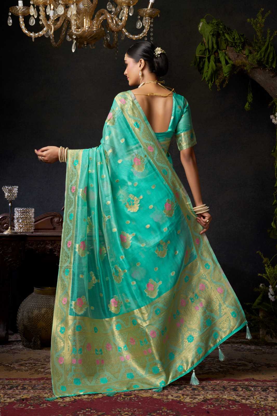 Organza Designer Saree
