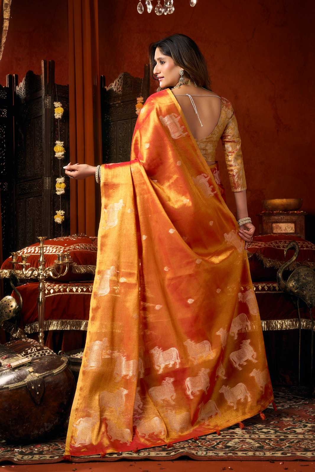 Gobuni Supriya Tissue Designer Saree