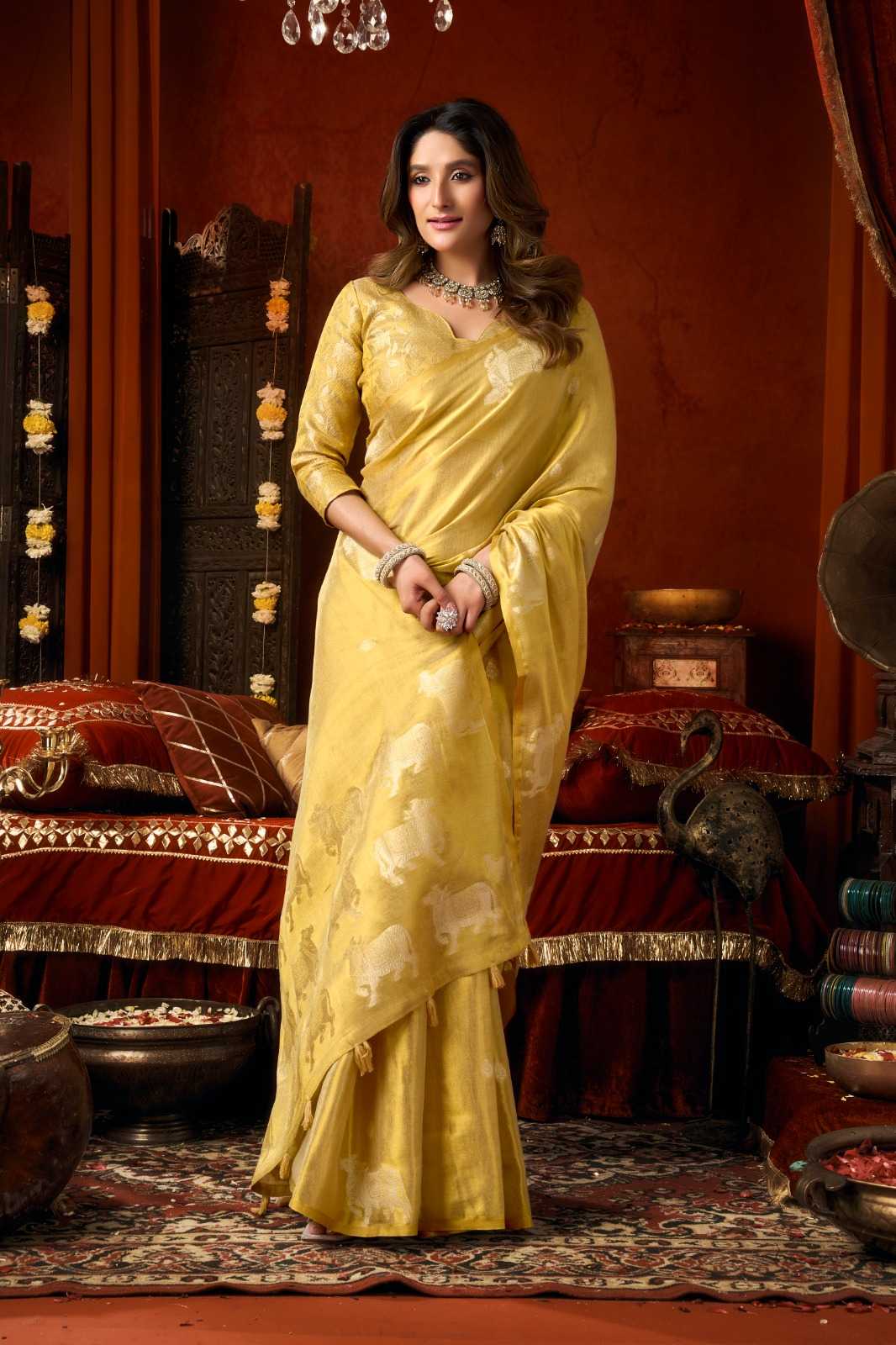Gobuni Supriya Tissue Designer Saree