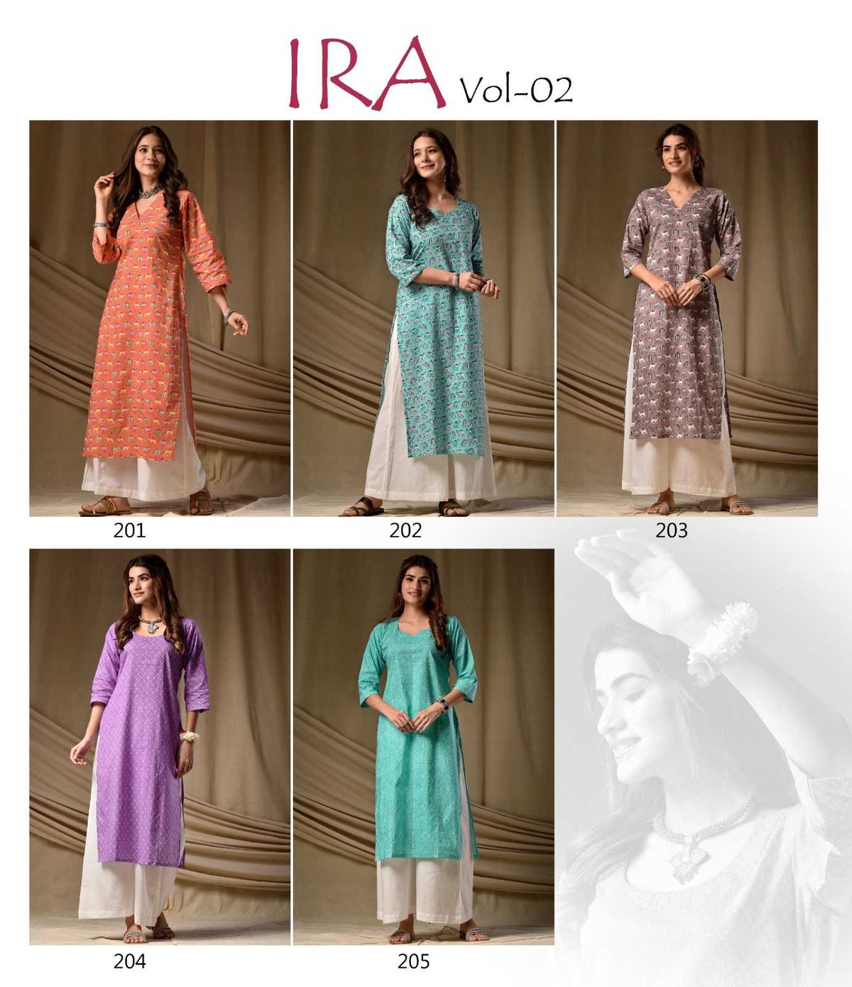 IRA Heavy Rayon Designer Kurti