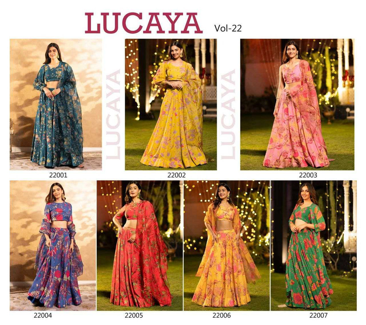 Lucaya Chinon Silk Traditional Lehenga