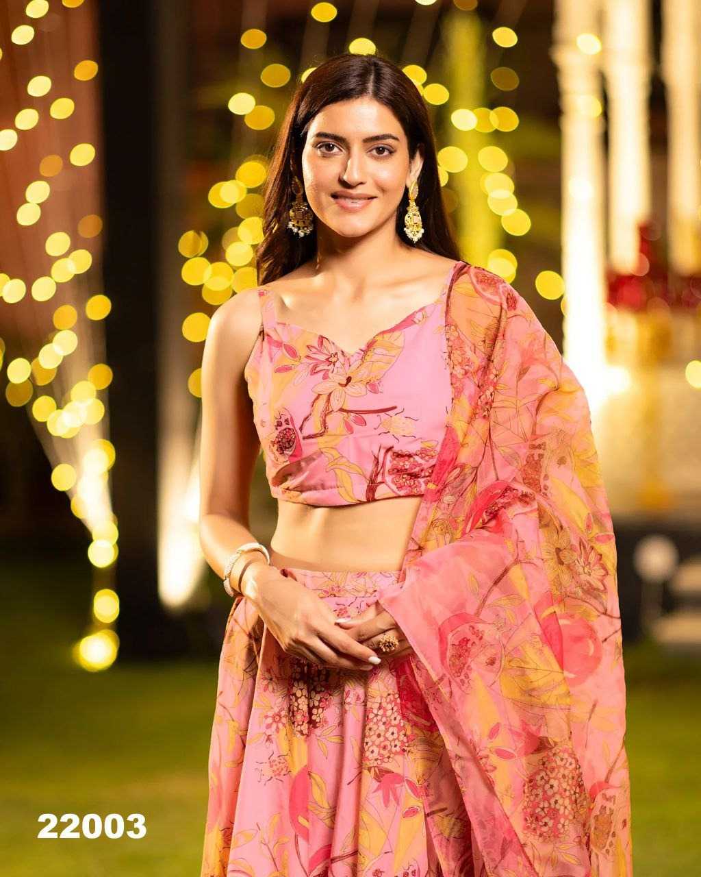 Lucaya Chinon Silk Traditional Lehenga