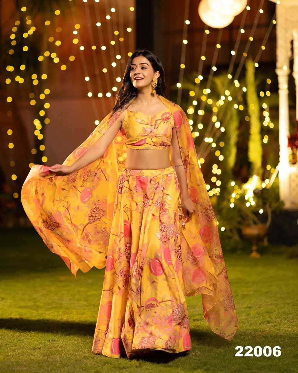Lucaya Chinon Silk Traditional Lehenga