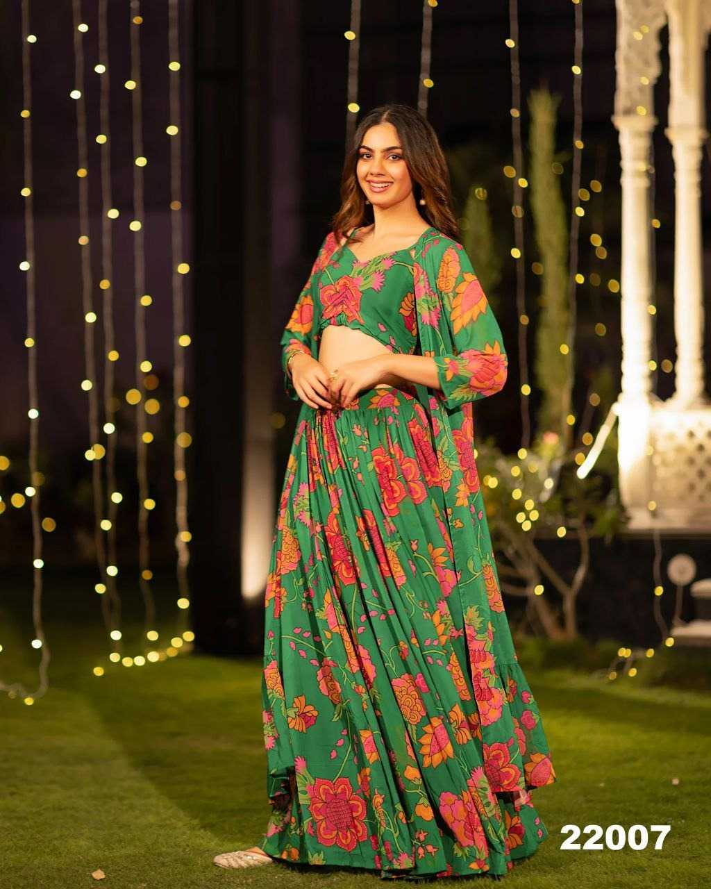 Lucaya Chinon Silk Traditional Lehenga