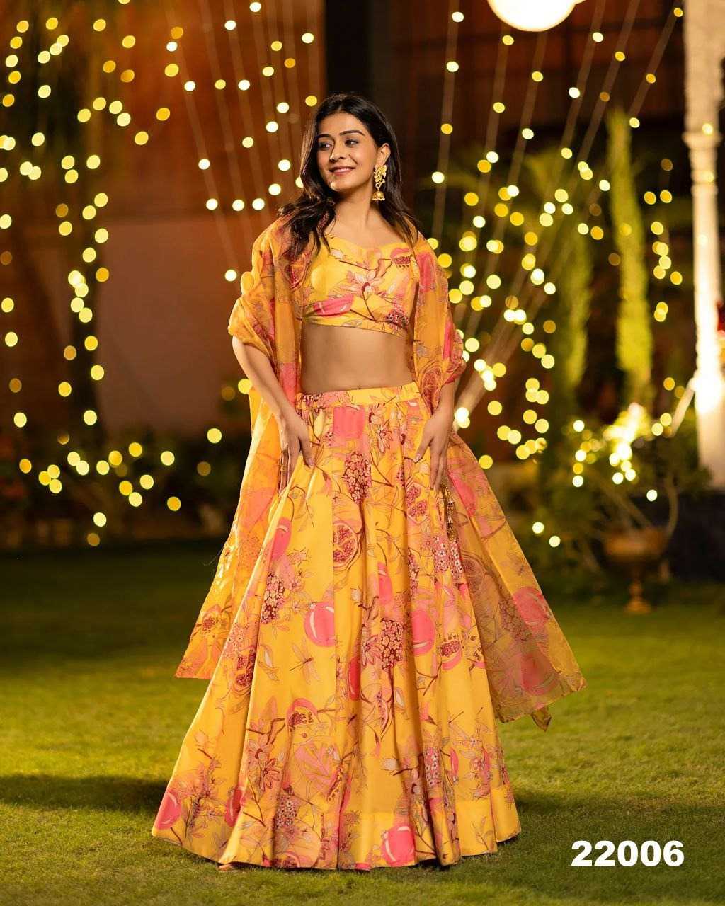 Lucaya Chinon Silk Traditional Lehenga