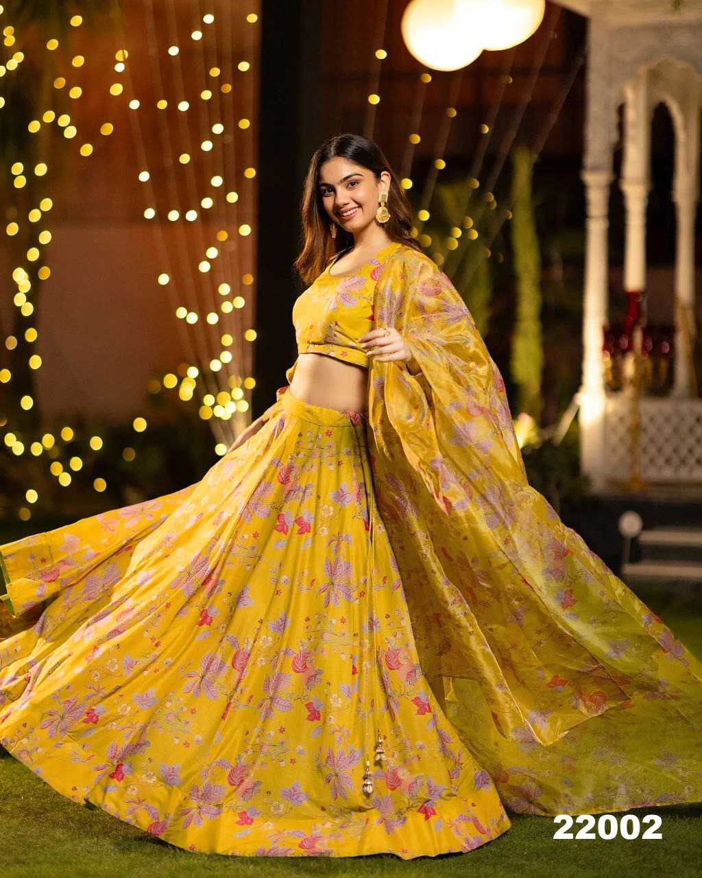 Lucaya Chinon Silk Traditional Lehenga