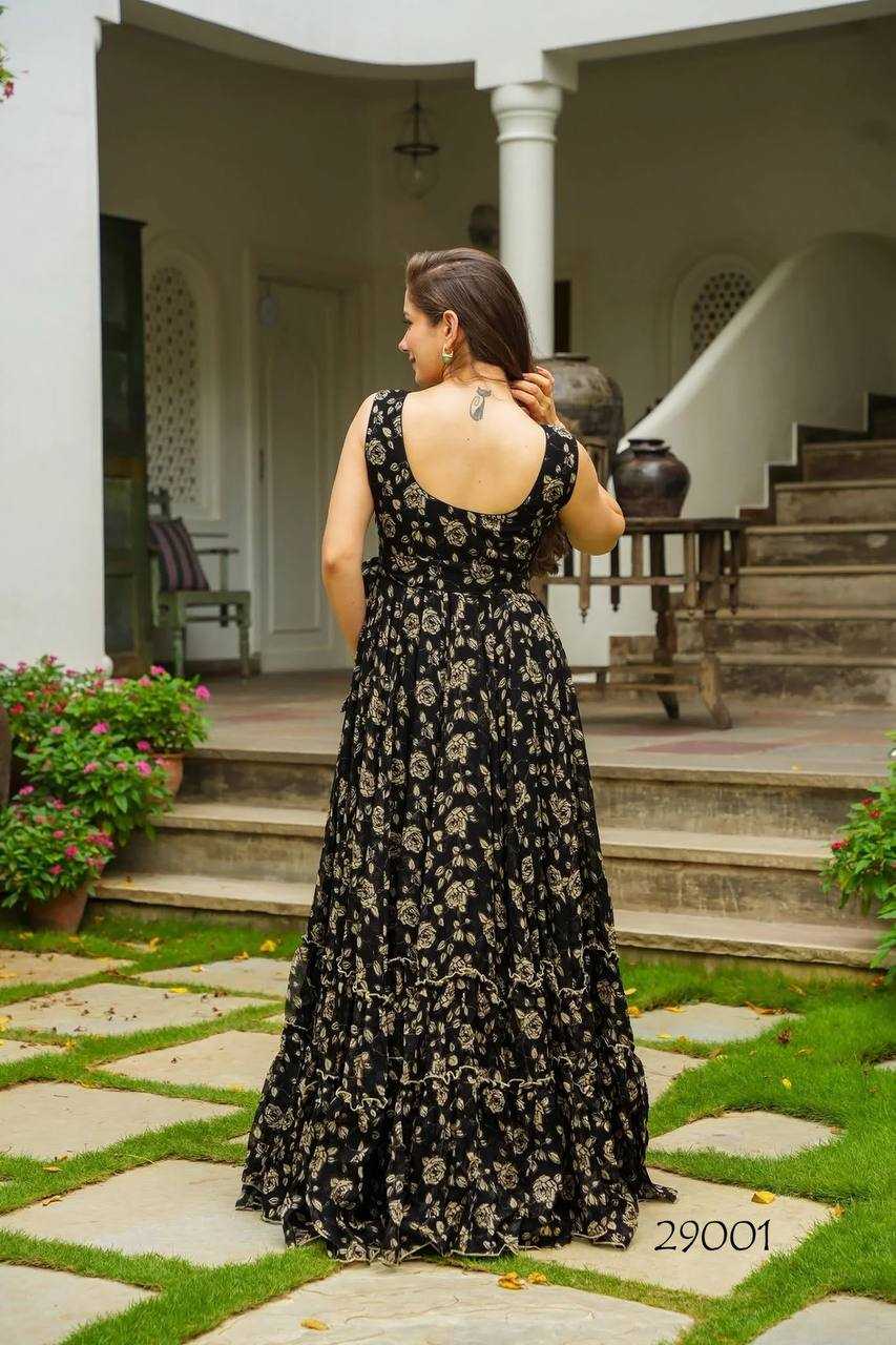 Lucaya Georgette Printed Gown