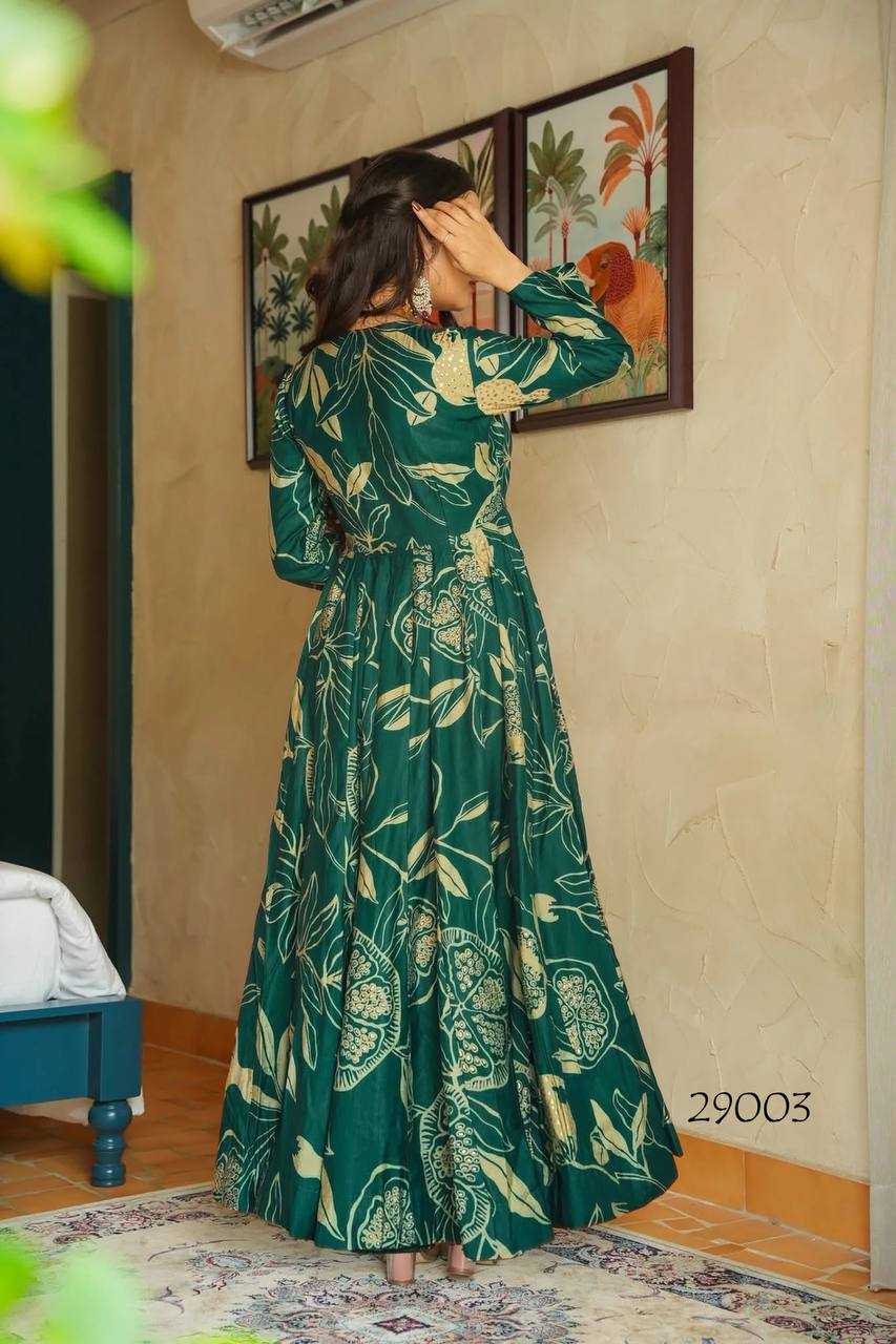 Lucaya Georgette Printed Gown