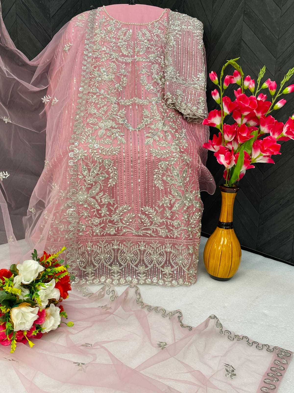 Maaria~a Organza Ladies Suit