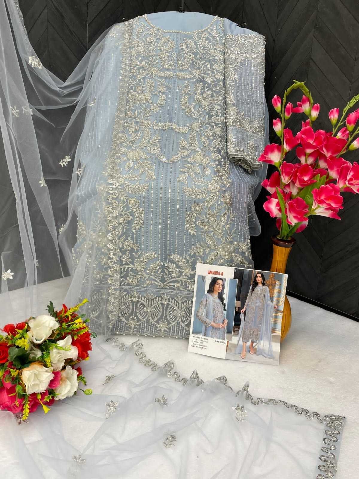 Maaria~a Organza Ladies Suit