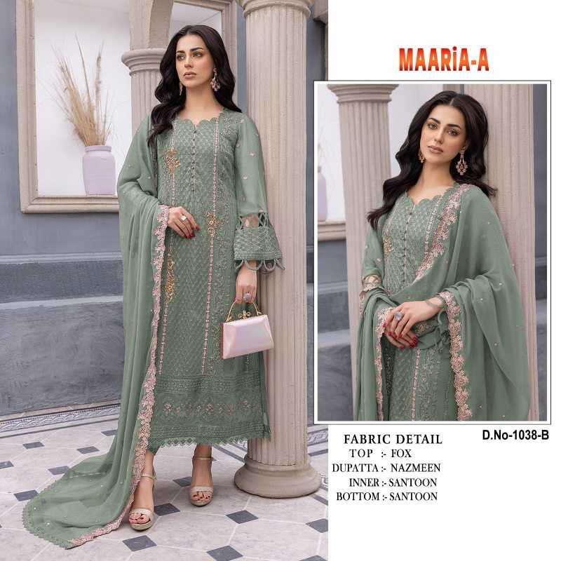 Maaria-a Faux Georgette Suit