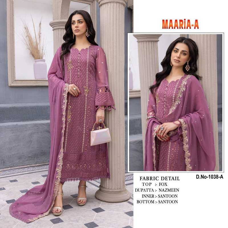 Maaria-a Faux Georgette Suit
