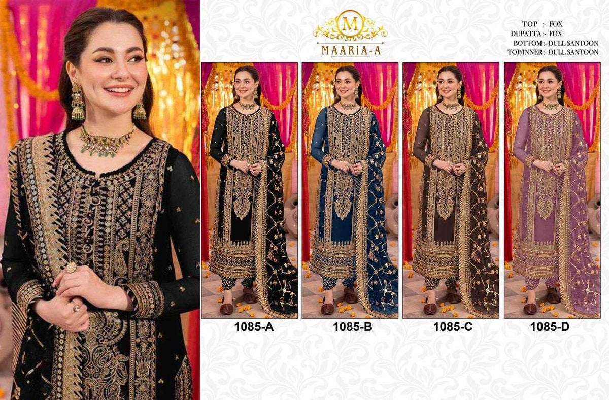 Maaria~a Faux Georgette Ladies Suit