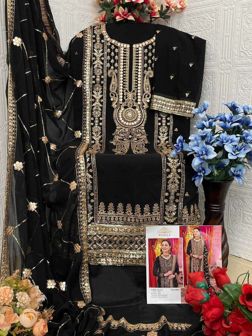 Maaria~a Faux Georgette Ladies Suit