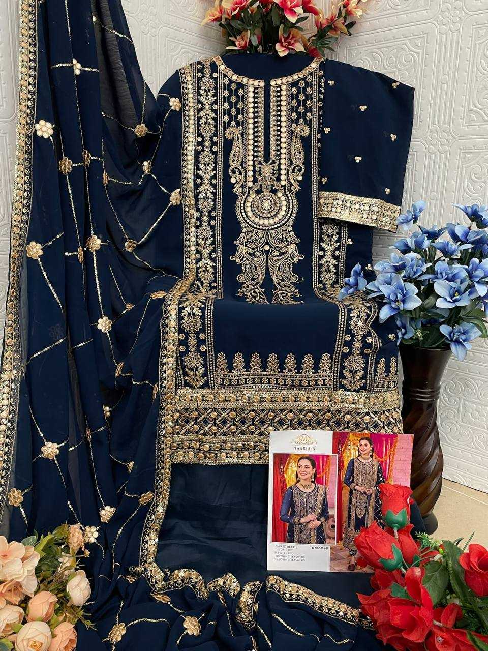 Maaria~a Faux Georgette Ladies Suit