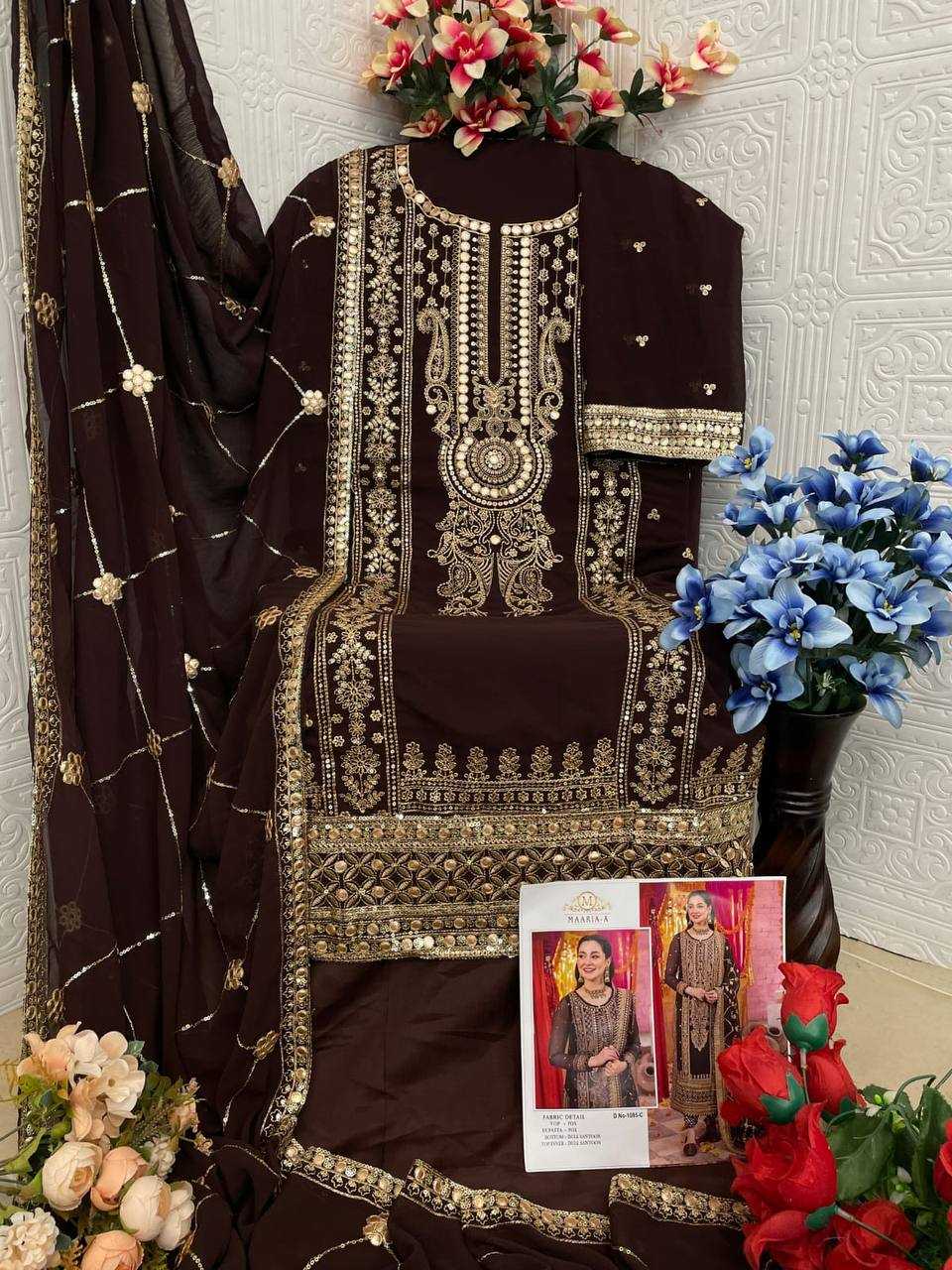 Maaria~a Faux Georgette Ladies Suit
