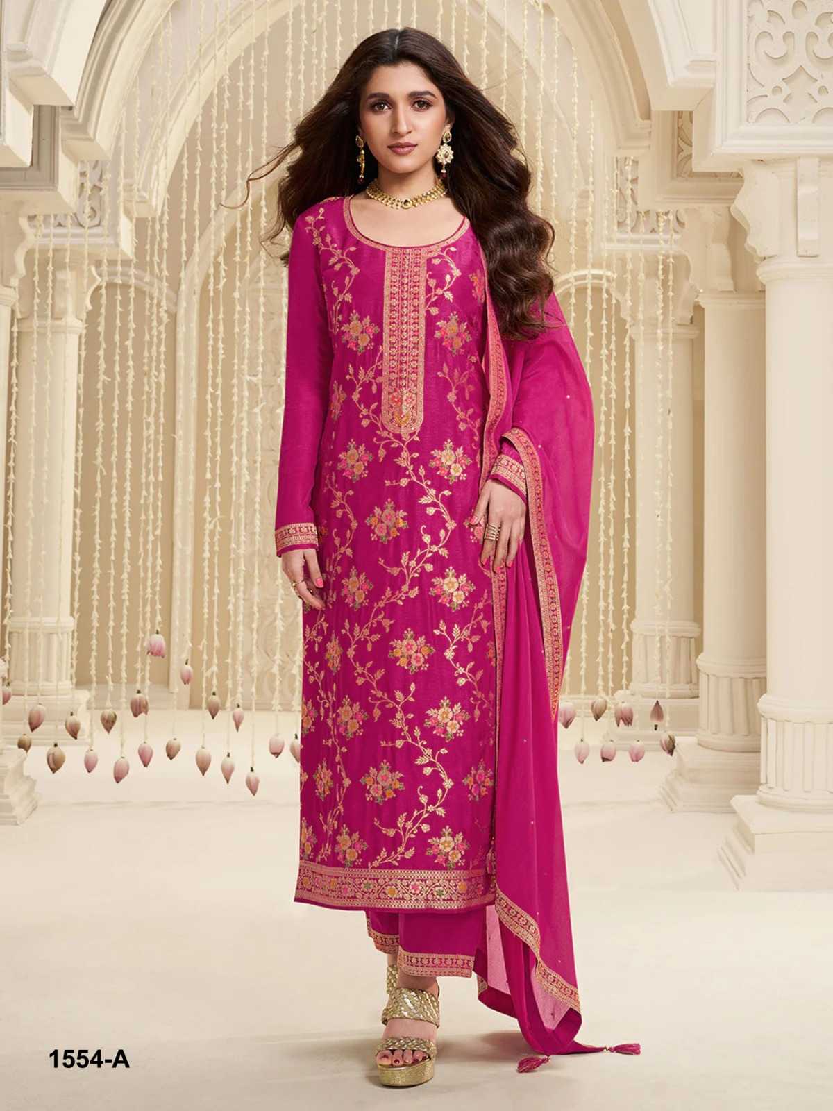 Meena Pure Viscos Embroidery Suit